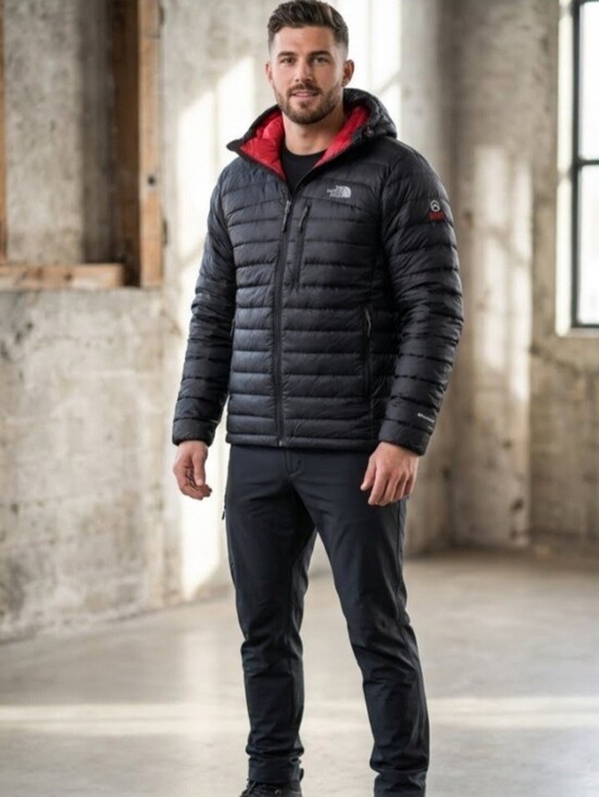 The North Face Other - The North Face Summit Series 800 Down Black Hooded Puffer Jacket.